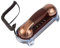 Teléfono Retro Alámbrico,Teléfono Fijo Vintage con Cable, Diseño Ergonómico y Elegante, Iluminación en Base, Montura en Pared y Sobremesa, Manual en Español(Cobre Rojo)