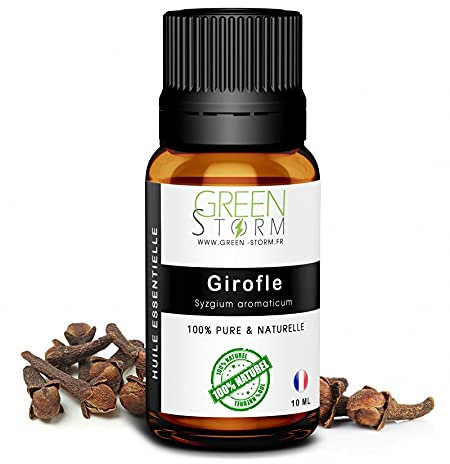 Huile Essentielle de Girofle - 100% pure et naturelle - HEBBD - Green-storm - 5 ML