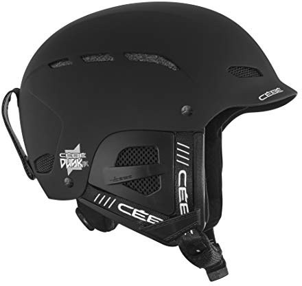 Cébé Unisex-Jugend Dusk Junior Schneehelm, schwarz matt, Größe XS