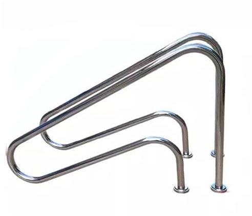 2 stycken räcken for pooler for nedgrävda simbassänger med stödplattor for snabb installation och perfekta handtag poolräcken for inomhuspooler utomhuspooler spavattenparker (Size : 2pcs-1.2 mm)