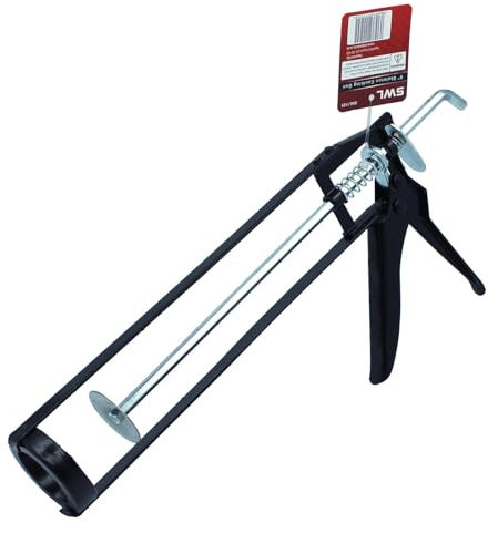 SWL 9 Skeleton Caulking Gun | Heavy Duty Sealant Applicator for 310ml Cartridges | Smooth Trigger Action | Anti-Drip Design | Ideal for DIY, Construction & Repair Work