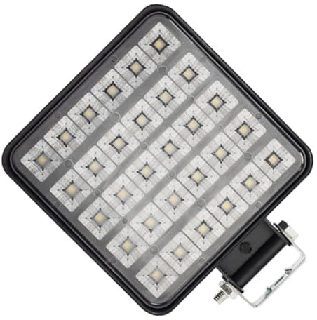 Ciieeo LED Work Light 4-Inch Square Floodlight for Trucks and SUVs Off-Road Spotlight Compatible Vehicles and Equipment