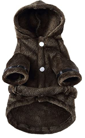 Peignoir d'hôtel pour chiens, chats, animaux de compagnie, vêtements de nuit, serviettes, vêtements pour animaux, doux, moelleux et chaud (vert armée, XL)