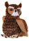 Wild Republic 11958 12310 Plüsch Eule, Cuddlekins Kuscheltier, Plüschtier, 30 cm