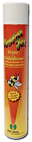 Orma 12 x ML.750 Vespa Jet INSETTICIDA API VESPE CALABRONI GITTATA 5 Metri per NIDI