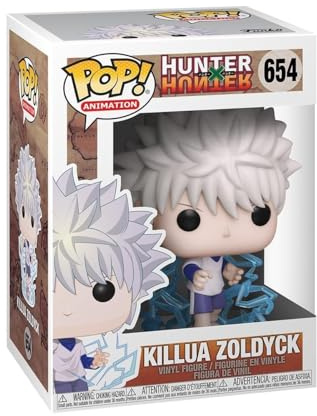 Funko Pop! Animation: Hunter X Hunter - HxH - Killua Zoldyck - Hunter X Hunter (HXH) - Figurine en Vinyle à Collectionner - Idée de Cadeau - Produits Officiels - Jouets pour les Enfants et Adultes