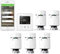 Drayton Wiser Multi-Zone Smart Thermostat and 2 Radiator Thermostat Kit for Conventional Boilers - Heating and Hot Water Control, White