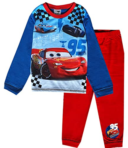 Disney Cars pojkar lång pyjamas