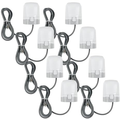 Homematic IP Smart Home 8er-Set Stellantrieb - motorisch, HmIP-VDMOT
