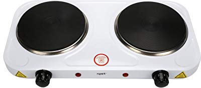 Shov Double plaque de cuisson électrique pour le camping - 2500 W - Duo