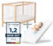 Ehrenkind® Babybett PUR inkl. Matratze 140x70 aus Natur Buchenholz | Natur-Weiß | Kinderbett 9-Fach höhenverstellbar mit entnehmbaren Stangen | Baby Bett