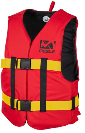 MESLE Schwimmweste Erwachsene Rental V600, Robuste Schwimmhilfe für Kommerziellen Verleih, Herren & Damen, 50N Auftriebsweste Sup, Kajak, Prallschutzweste Wakeboard, Wasserski, Jetski