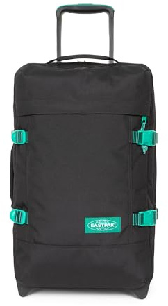 Eastpak TRANVERZ S Suitcase, 51 x 32.5 x 23 cm, 42 L - Kontrast Stripe Black (Black)