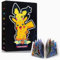 Album per Carte Pokemon, Raccoglitore Carte, Porta Carte, Album cartella da Collezione, Album Libro per Cards Trainer, 30 Pagine e può Contenere 240 Carte