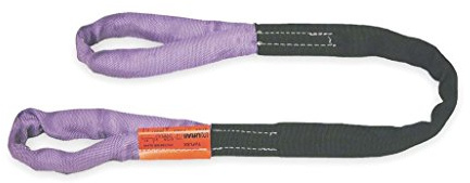 Lift-All Round Sling, Eye and Eye, 6 ft, 2600 lb.