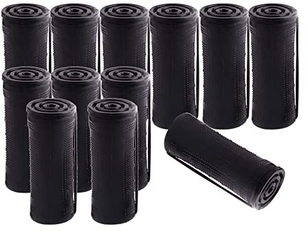 Varillas para permanente Cabello Pequeño mediano Tamaño grande Antideslizante res de permanente elásticos Varilla ondulada, 12 piezas 3,0 m