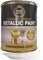 HitlineUK 300ml Metallic Gold Paint for metal Shimmering Metallic Finish Interior & Exterior