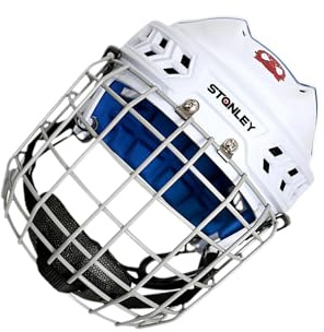 RCGOFOLLOW Hockeyhjälm Vuxna Stor Män Vit Säker Justerbar Passform För Rullskridskoåkning Och Ishockey Med Ishastighetsskridskohjälm Torrlandutrustning