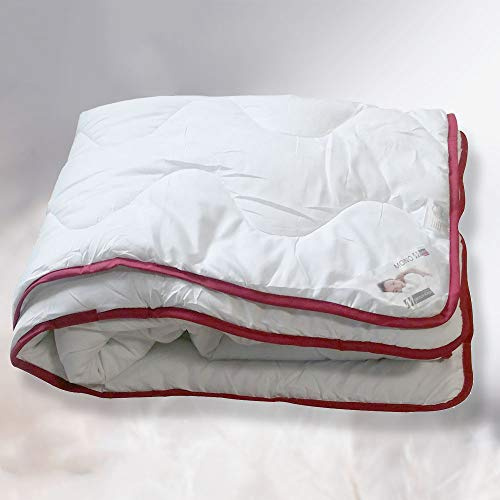 Meisterhome® Steppdecke Bettdecke Microfaser Leichte Sommerdecke Mono 135x200 / 155x220 / 200x200, Maße: 155 x 220 cm