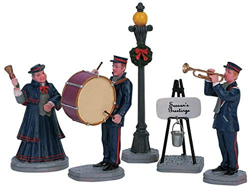 Lemax Christmas Village Christmas Band Set Of 5-62323