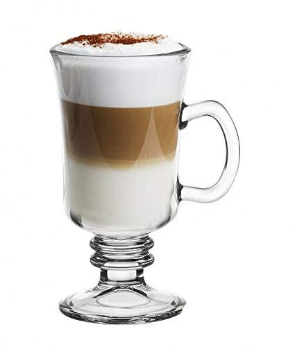 Topkapi 250.670 Irish Coffee, Punsch, Vin brulé, Cioccolato Caldo Tazza con Manico, Modello 44856~225 ml, 6 Pezzi, II. Prima Scelta