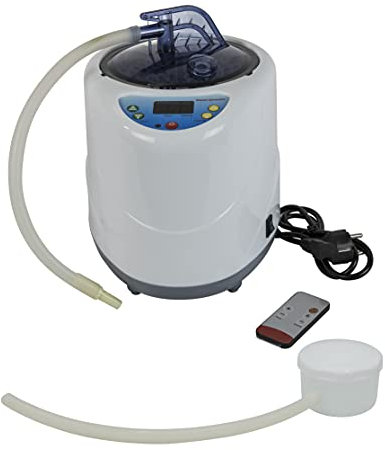 chi-enterprise Générateur de vapeur 4 litres I Évaporateur avec commande électronique pour votre sauna vapeur mobile - Portable et peu encombrant I Puissance 2000 W I 9 niveaux de chaleur (4 litres)