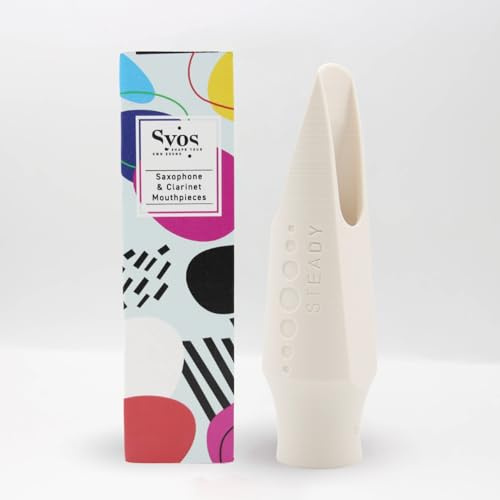 SYOS Tenor Saxophone Mouthpiece Steady Tip 7 Balanced Tone for Jazz & Pop