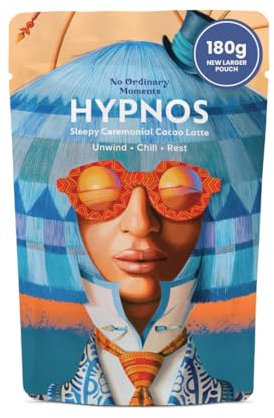 Hypnos | Sleepy Aid Chocolate Latte | Ceremonial Cacao, Magnesium, Chamomile, Reishi to help you unwind, relax and sleep | By No Ordinary Moments | 180g