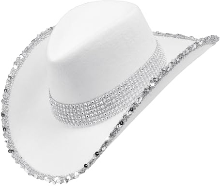 W WIDMANN MILANO Party Fashion - Chapeau de fête Cowgirl/Cowboy, Chapeau Western, Accessoire Carnaval, Enterrement de vie de garçon