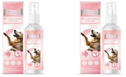ARVALOLET Spray anti-mastication pour chien - 100 ml - Spray pomme amère sans alcool pour corriger le comportement