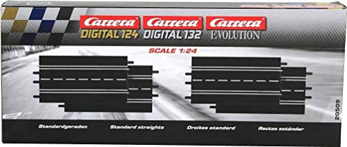 Carrera 20509 - Exclusiv/Evolution Standardgeraden, 4 Stück