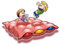 Amscan 9904027 - Latexballon-Matratze 35 cm / 13,8 x 30,4 cm / 12, Luftballon