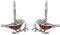 Kiara Jewellery Rotkehlchen-Ohrringe aus 925er Sterlingsilber, mit braunem baltischen Bernstein.