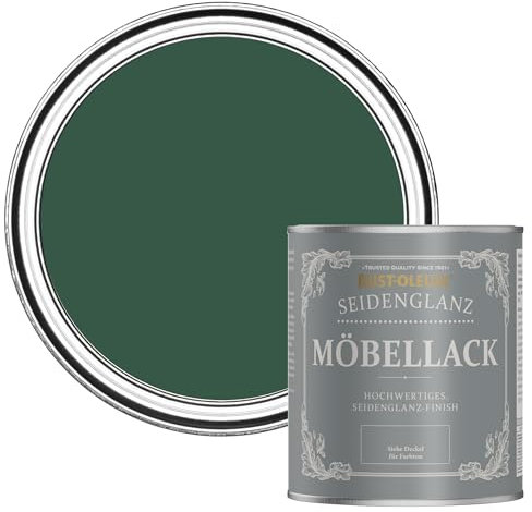 Rust-Oleum Green Furniture Paint in Satin Finish - The Pinewoods 750ml