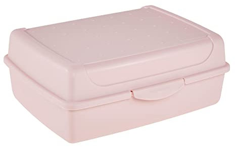 keeeper Frischhaltedose mit Klickverschluss, 17 x 13 x 7 cm, 1 l, Luca Midi, Nordic Pink
