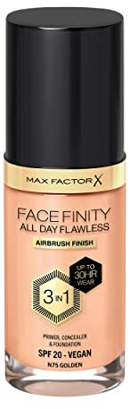 Max Factor Facefinity All Day Flawless Make-up, Fb.75