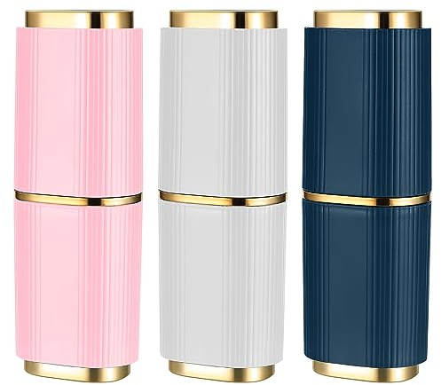 Ensemble de Voyage Etui, Set de 3 Etuis à Brosse à Dents Portables, Etuis de Voyage pour Brosse à Dents, Supports, Gobelets de Brossage, Boîtes à Brosse à Dents, Camping, Voyage