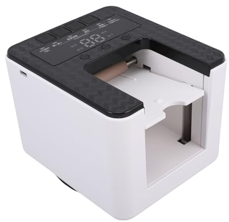 Ejoyous Automatisk Kortblandare och Distributör, Kortblandningsmaskin med 360° Rotation för 1-2 Däck USB Uppladdningsbar, Tyst med 4000mAh Batteri för Upp Till 8 Spelare