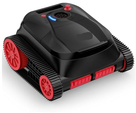 QP5 Robotdammsugare for pooler, Sladdlös pooldammsugare for nedgrävda, Dubbelmotorsystem, for