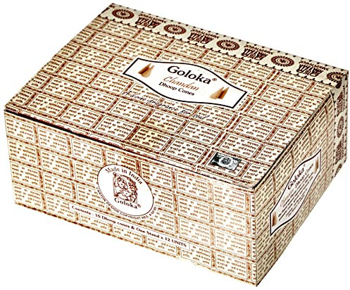 Goloka McGuinness Räucherkegel, 12er-Packung, 120 CONI