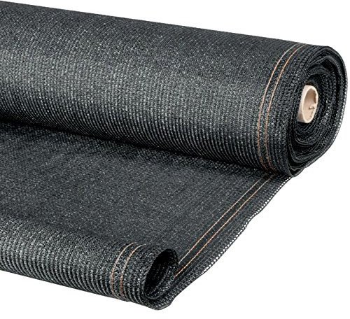 IDMarket - Brise Vue Haute densité 1,2 x 10 M Gris 300 GR/m² qualité Pro