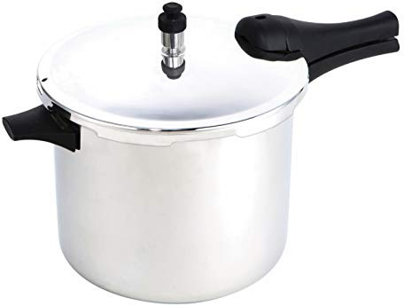 Prestige Schnellkochtopf, Edelstahl, für Induktionsherde geeignet, 4,8 kg, silberfarben, silber, 7.5 Litres