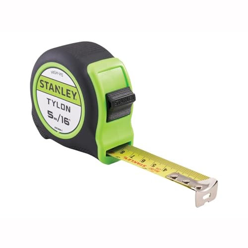 STANLEY HI VIZ TYLON POCKET TAPE 5M