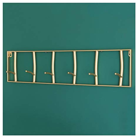 MYBA Garderobenhaken Kleiderhaken Eisen-Kunst-Mantel-Wand-Haken-Schlüssel-Halter Nordic Kreativität Haken Wand Hauptdekoration Küchenhaken Haushaltskleiderständer (Color : B)