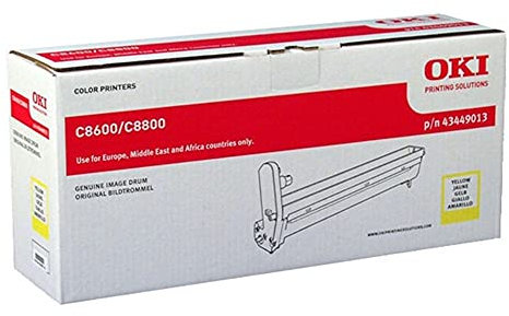 ECOPRO - Original Bildtrommel für OKI C8600 C8800 - Gelb - 20.000 Seiten DIN A4 - Code 43449013