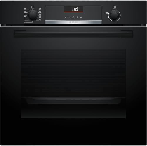 Bosch - Backofen, Serie 6, AirFry-Funktion, vorprogrammierte Rezepte, schwarz, HBG536EB4
