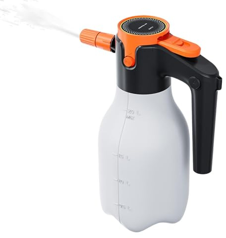 Nebulizzatore di schiuma, nebulizzatore ricaricabile da 2 litri, spruzzatore di schiuma per lavaggio auto, per pulizia esterna, giardino, casa, prato