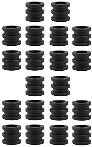 Sharplace 20 Stücke 16mm Foosball Tisch Stoß Puffer Für Tischfußball Fußball