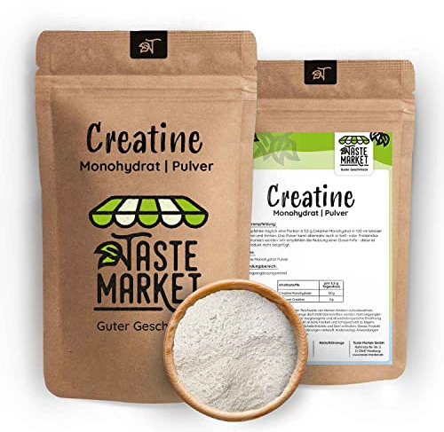 100 g Creatine Monohydrat Pulver | Kreatin | vegan | 100% Kreatin Monohydrate ohne Zusätze | Geschmacksneutral