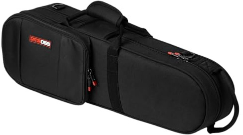 Gator Cases Largo Series Lightweight Beginner Friendly Case for 16 - 16.5 Viola with Comfortable & Adjustable Shoulder Strap for Easy Travel, (GBO-VIOLA16)